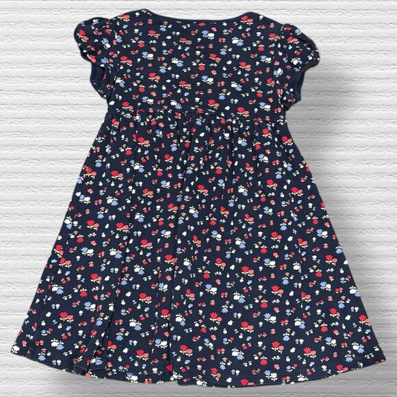 Gymboree Holland Days Tulip Dress Girls 7 Blue Floral 2007 Vintage Spring - Picture 4 of 4